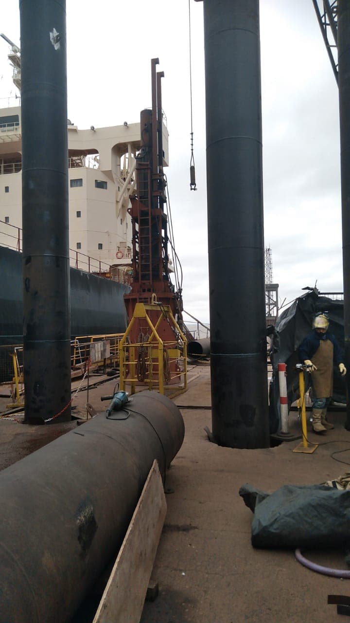 Estructura y Piping vista 3